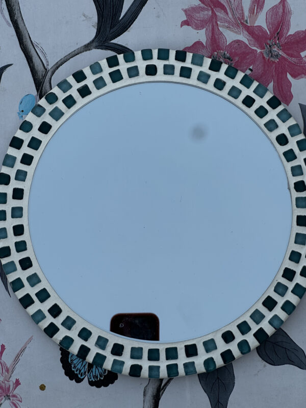 Ocean Glow – Blue Mosaic Wall Mirror - Image 7