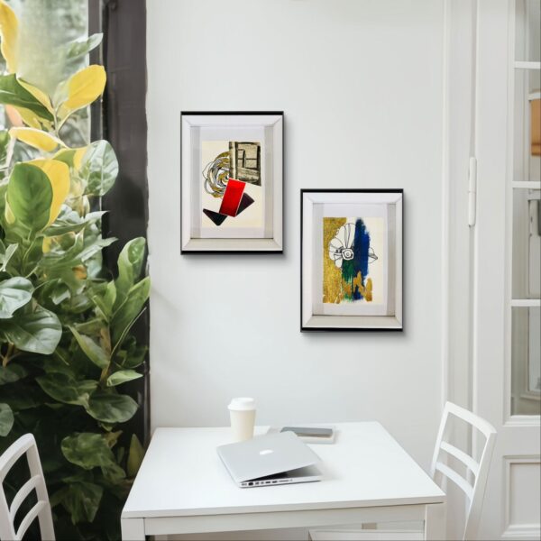 Floral Mess - 2 mini frames - Image 2