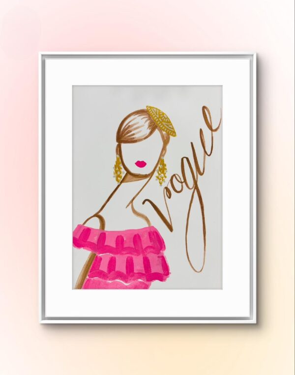 Vogue cover portrait 20s FashionSize S2