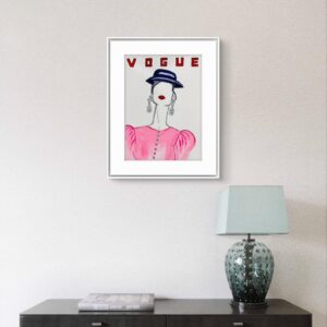 Vogue cover portrait 40s FashionSize