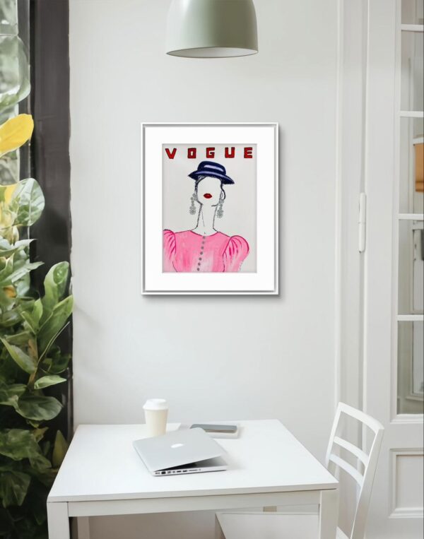 Vogue cover portrait 40s FashionSize - Image 2