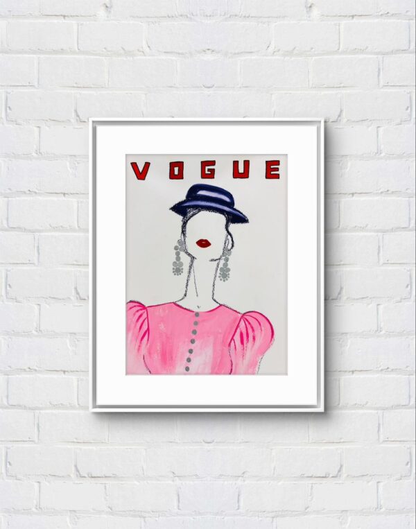 Vogue cover portrait 40s FashionSize - Image 3