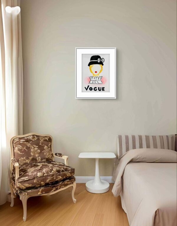 Vogue cover portrait 40s FashionSize S1 - Image 2