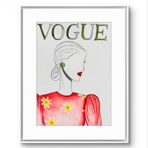Vogue cover portrait 40s FashionSize S2
