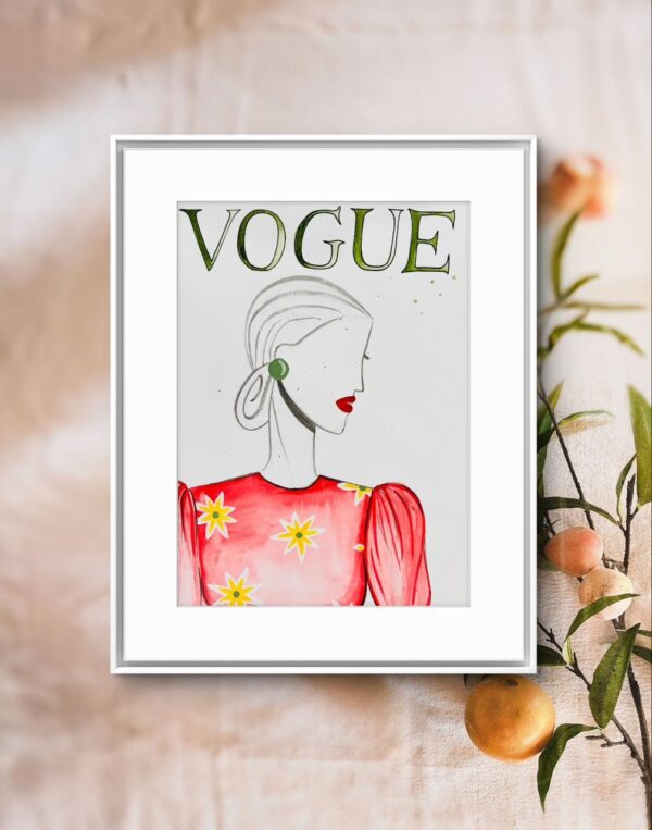 Vogue cover portrait 40s FashionSize S2 - Image 2