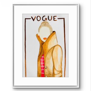 Vogue cover portrait Trench