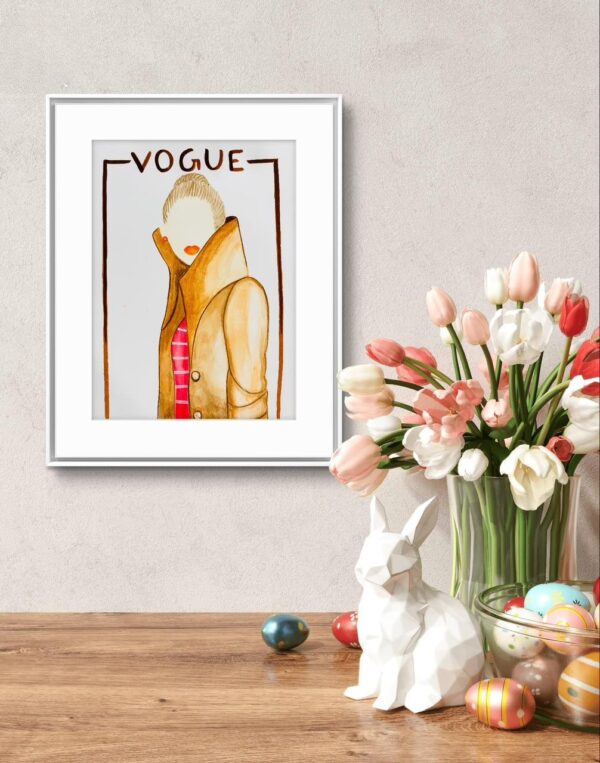 Vogue cover portrait Trench - Image 2