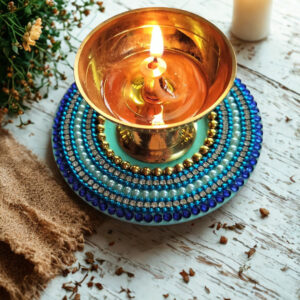 Round tea holders