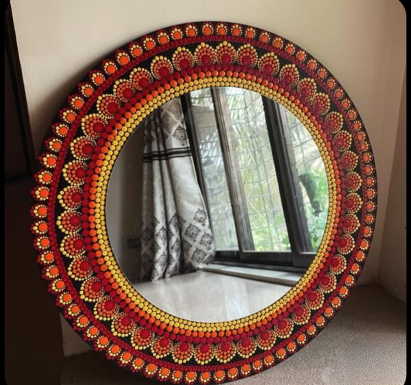 Dot Mandala mirror