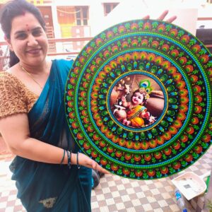 Krishan ji Mandala hanging