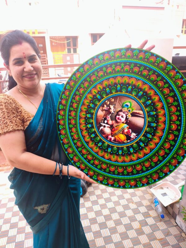 Krishan ji Mandala hanging