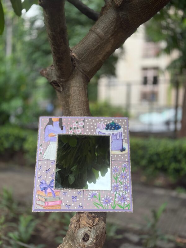 Lavender Square Mirror - Image 2