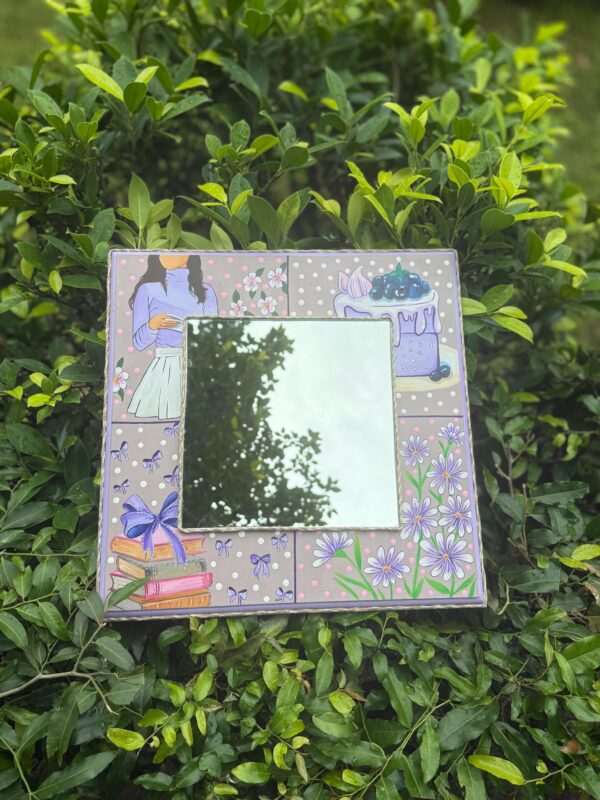 Lavender Square Mirror - Image 3