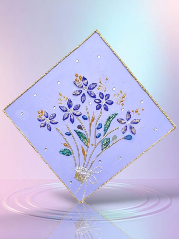 Purple Bouquet Wall Frame
