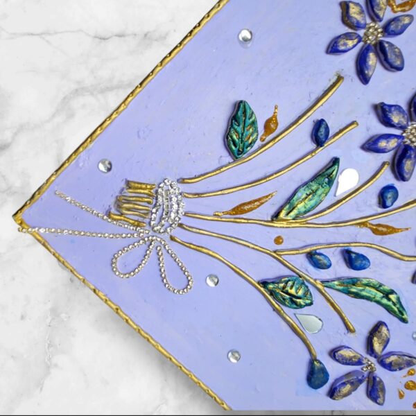 Purple Bouquet Wall Frame - Image 2