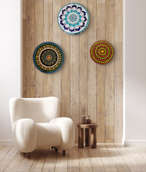 Red Mandala hanging - Image 2