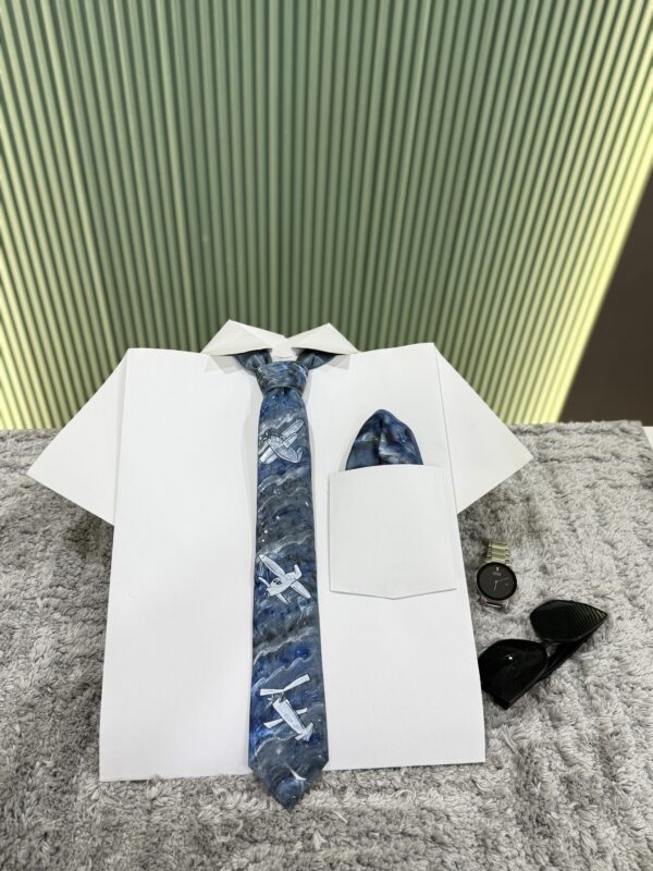 Tie and Pocket square - Image 12
