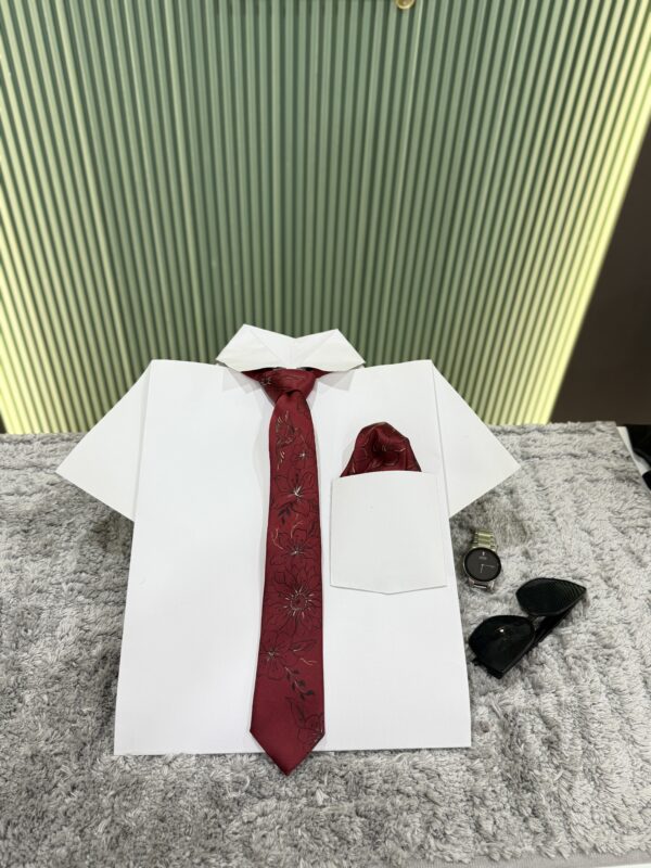 Tie and Pocket square - Image 9