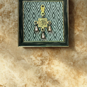 Om brass wall hanging