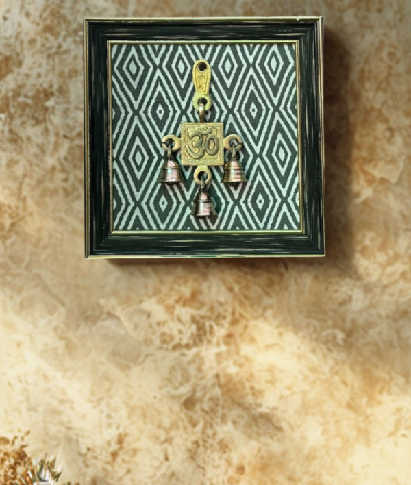 Om brass wall hanging