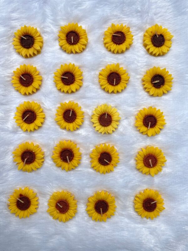 Floating Candles Sunflower